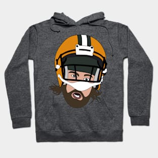 funny face aaron rodgers Hoodie